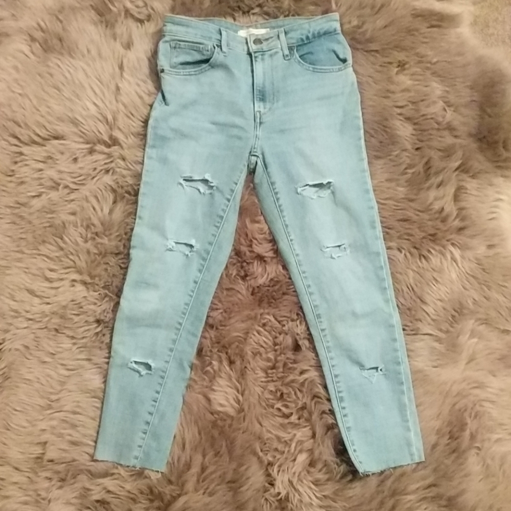 Levi's 721 high rise jeans
